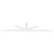 Ekena Millwork Saratoga Architectural Grade PVC Gable Bracket, 108"W x 18"H x 2"D x 4"F, 4/12 Pitch GBP108X18X0204SAR00 - alternate 4